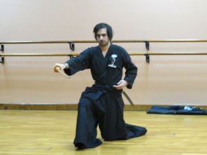 Olivier l'intermittent du iaido