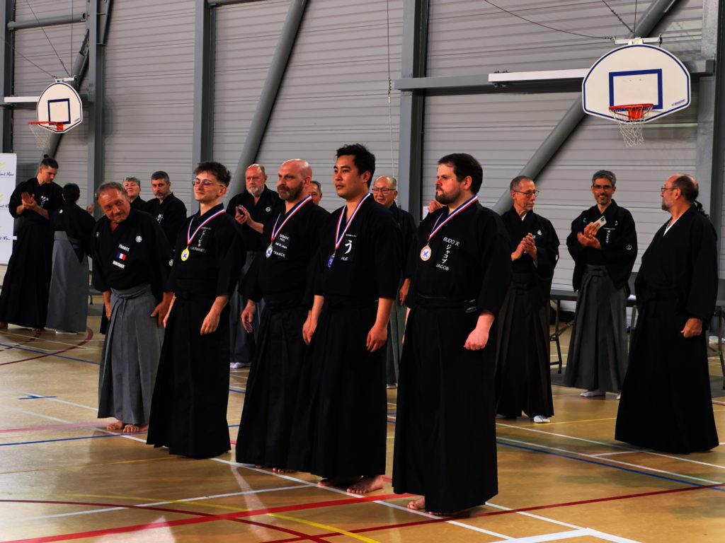 Championnat de France Iaido 2025 - Remise des médailles 2e Dan