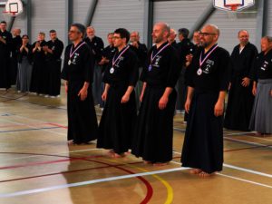Championnat de France Iaido 2025 - Remise des médailles 5e Dan