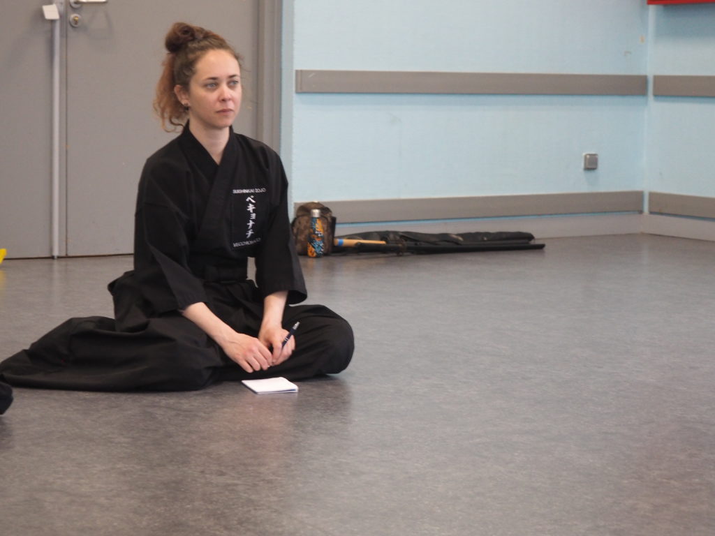 Un stage de iaido studieux