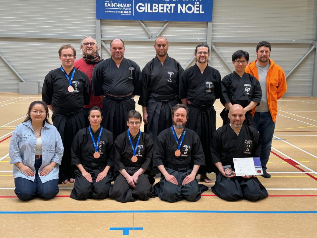 Le budo XI au championnat de France Iaido 2026 - les médaillés